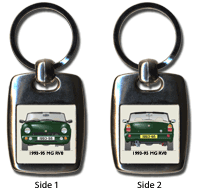 MG RV8 1993-95 (UK version) Keyring 5